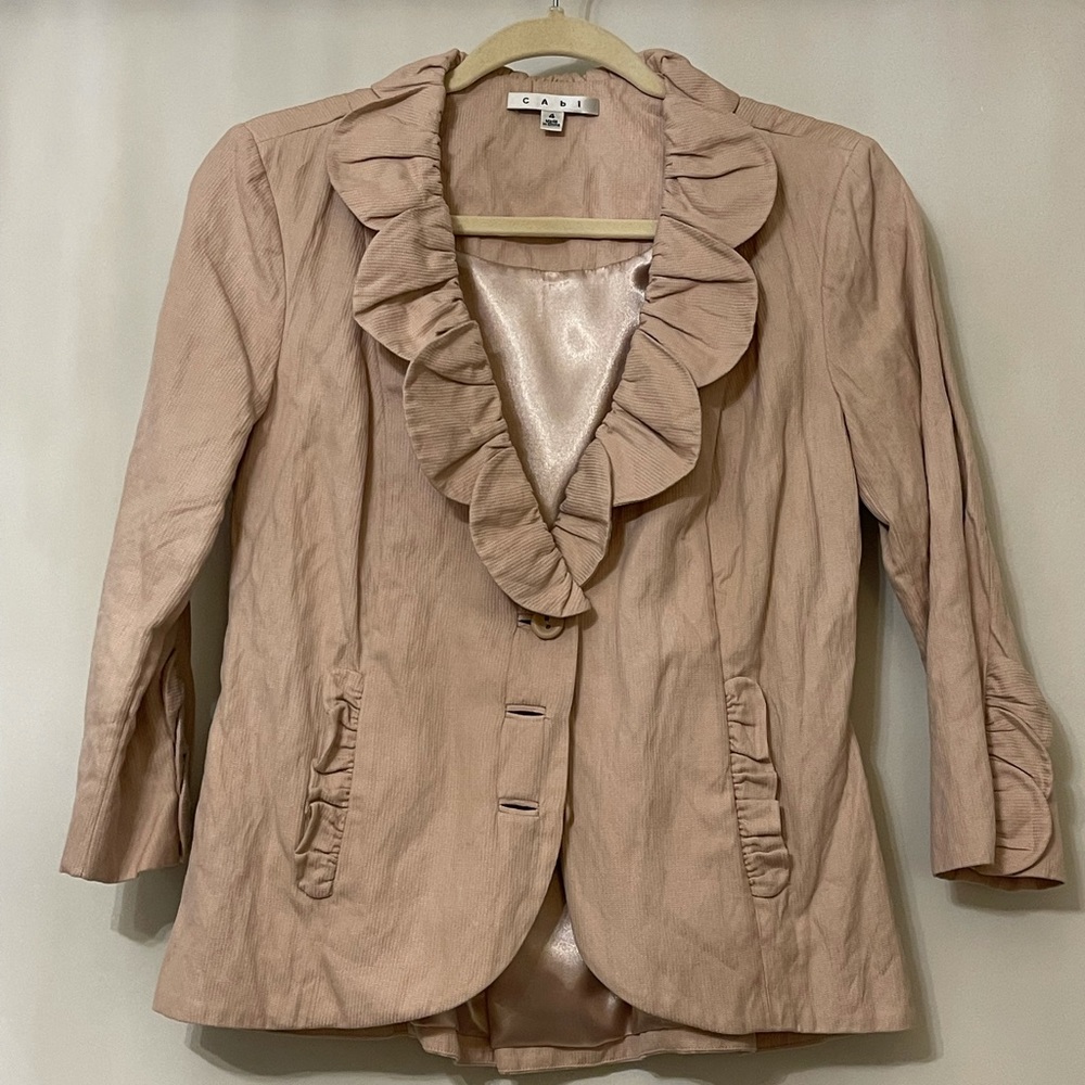 CAbi Dusty Rose Jacket